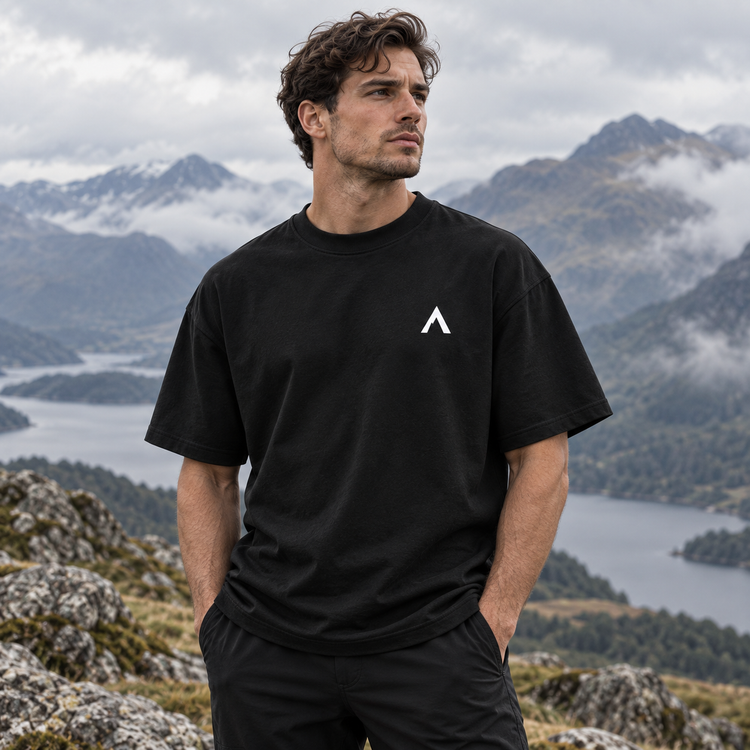 NORTH ASCENT Essential T-Shirt in the mountains
