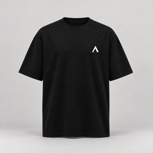 NORTH ASCENT Essential Heavyweight T-Shirt – Black